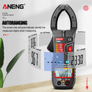 ANENG CM80 4000 Counts Digital Clamp Tester DC/AC NCV Multimeter (Black) Newly