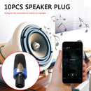 10x 4 Pole Audio Speaker Plugs Twist Lock Connectors for Neutrik NL4FC Newly
