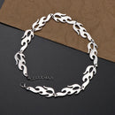 Jewelry Wave Sun Choker Hip Hop Rock Jewelry Accessories Fire Flame Necklace