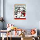 Snowman Bear Mosaic Diamond Painting Drawing Full Round Drill DIY Art Handcra