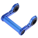 10cm Bicycle Light Holder Bike Handlebar Extender Lamp Phone Stand(Blue) Newly