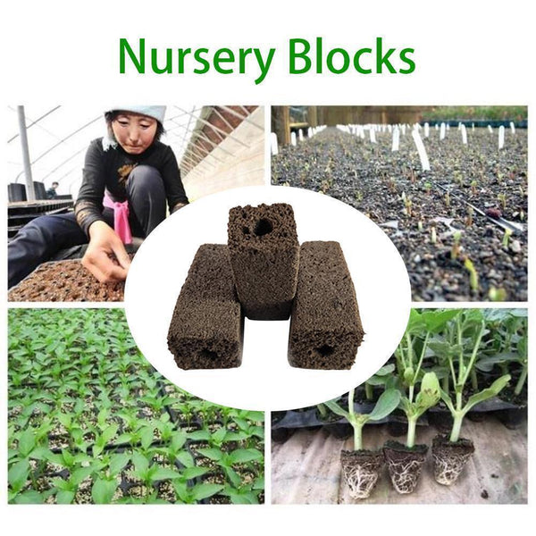 20x Soilless Hydroponic Sponge Planting Gardening Tools Seedling Sponge I0C9