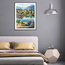 5D Diamond Painting Outdoor House Full Square Drill DIY Crafts Mosaic Picture