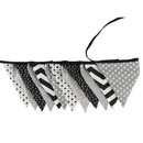 Mikolotuk 12 Flags 3.2m Cotton Chain, Colorful, Birthday Decoration,