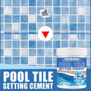 Pool Patch Swimming Pool Tile Grout Repair Kit Waterproof Base Cement C3P6