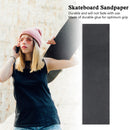 Black Skateboard Sandpaper Waterproof Decks Grip Tape Skateboard Accessories
