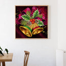 Christmas Bell Mosaic Rhinestone Picture Partial Special Drill Diamond Painting
