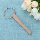 Beech Wooden Drumsticks Keychain Mini Multi-Functional Drumsticks Keys