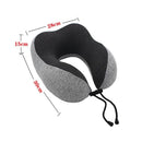 Soft Home Travel Pillow With Carry Bag Neck Support Cushion Cervical Healthcare