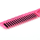 Anti-static Hairdressing Comb Hair Trimmer Comb for Hair Styling (Rose) Newly