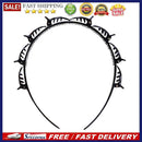 Punk Braided Hairpin Men Women Hoop Double Bangs Clip Hairband Hair Accessori