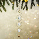 Moon Sun Ball Crystal Hanging Metal Pendant Garden Decor (24)