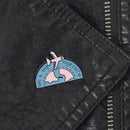 Cartoon Brooch Take A Trip Oil Drop Jacket Lapel Badge Jewelry (Style 1)