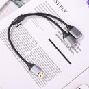 USB Cable Y Splitter USB Adapter 1 Male to 2 Female Extension Cord (1pc)