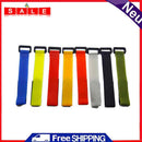 10pcs Durable Fishing Rod Tie Strap Belt Portable Wrap Band Pole Ties Holder
