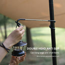 #A Light Stand Holder Hooks Stainless Steel Portable Camping Tent Pole Lamp Hang