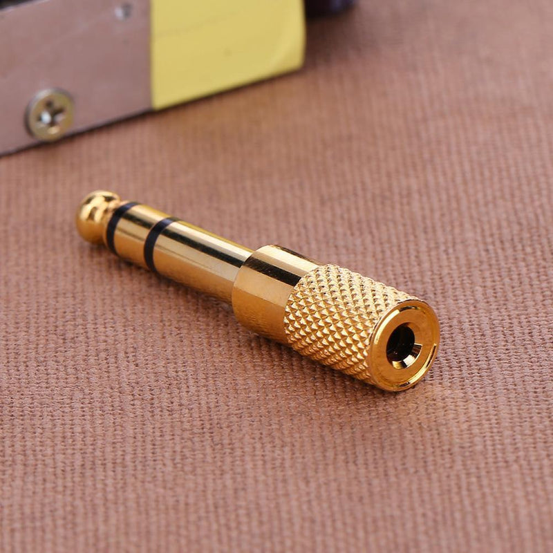 6.35mm 1/4"" Male to 3.5mm 1/8"" Female Stereo Extend Audio