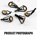 Stainless Steel Fishing Top Rod Guide Ring Fishing Pole Repair Kit (1.5mm) Newly