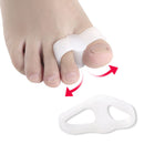 2pcs Toe Separator Bunion Hallux Valgus Corrector Foot Finger Straightener Newly