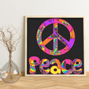 5D Diamond Painting Peace Full Round Drill Rhinestone Kit
