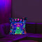 #A Polyester Bedroom Glowing Cushion Case Aliens Printed Sofa Car Decorative S
