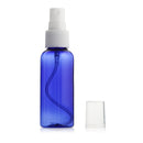 2x 50ml Mini Refillable Spray Bottles Cosmetics Liquid Perfume Containers Newly