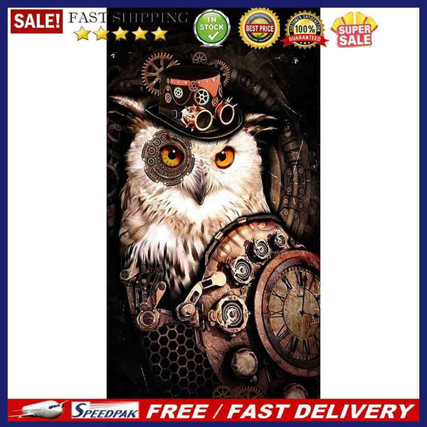 Owl Count Oil Paint By Numbers Kits Canvas Picture DIY Home Decoration Gift