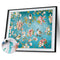 Oil Paint By Numbers Flowers Coloring Picture Digital Drawing