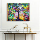 Tree of Life, Oil Color by Numbers, Frameless Drawing Picture, Wall Decoration