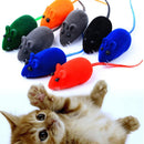 Cat Toys Realistic Sound Plush Rubber Interactive Toys Pet Supply Flocking Mouse