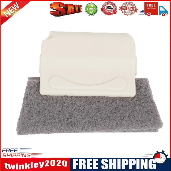 Groove Cleaning Window Brush Corners Gaps Household Cleaner Tool (Beige)