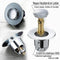 Anti-Clogging Popping Core Sewer Universal Bathroom Sink Stopper Wash Drainer`