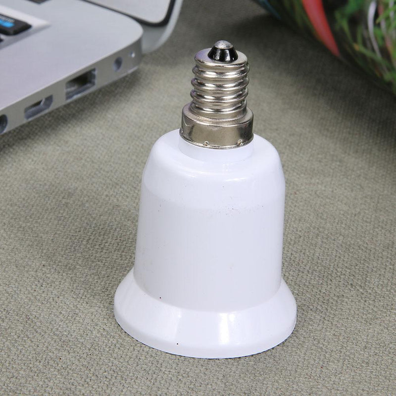 10pcs E12 to E27 Adapter Extended Converter Lamp Holder Lighting Parts