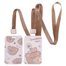 Keychain ID Credit Holder Bus Card Case Bank Card Holder Identity Badge Cover