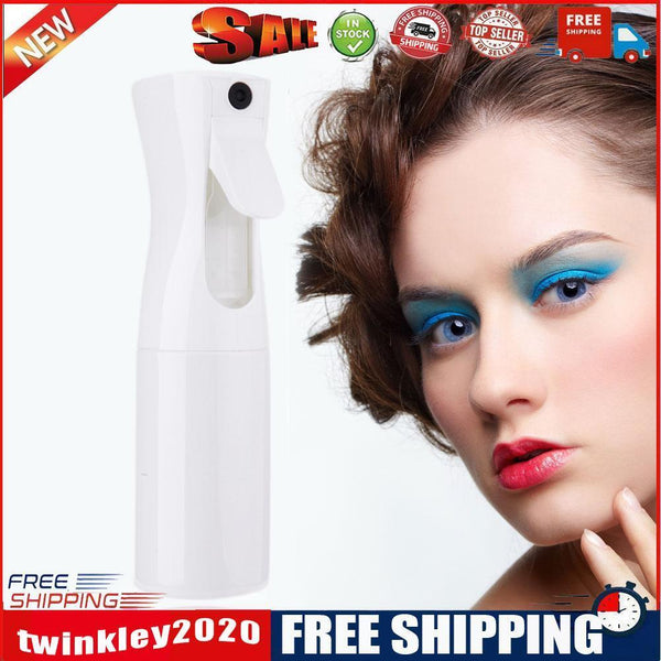 Hairdressing Spray Bottle Salon Barber Hair Tools Water Sprayer(White)(S)