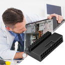 90 Degree Angled Converter Motherboard ATX Power Supply 24Pin Connector Adapter