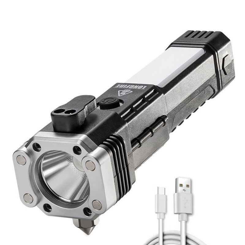 Multifunctional Screwdriver Flashlight, Portable, USB Charging, IPX6 Water