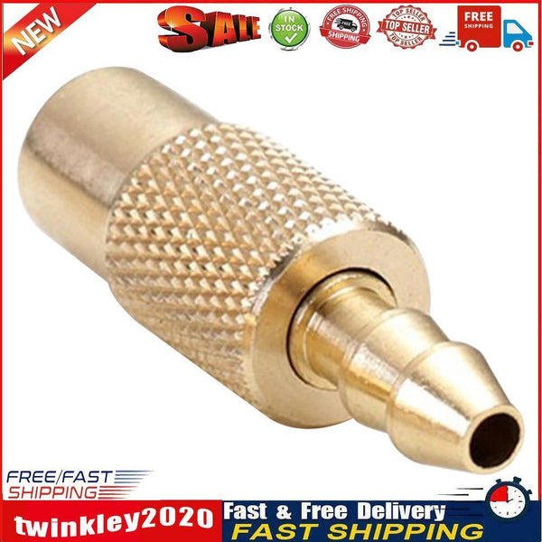 Portable Brass Car Truck Tire Inflator Valve Connector Clamp Joint Adapter Newly