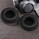 1 Pair Universal Leather Soft Foam Replacement Headphone Ear Pads (50mm) Newly