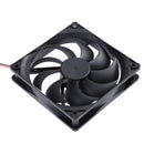 YD-1212025SH DC12V Cooler Fan 118x118x24mm 9 Blades Computer PC Fan