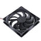 YD-1212025SH DC12V Cooler Fan 118x118x24mm 9 Blades Computer PC Fan