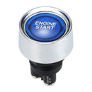 Start Switch DC 12V 50A Start Engine Button Stater Ignition ON/OFF (Blue)
