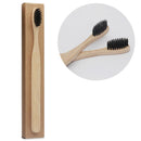 10pcs Environmental Soft Head Bamboo Oral Care Teeth Eco Toothbrush(Black)