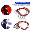 For 1/12 1/18 1/10 1/8 Axial Scx10 Traxxas Hpi RC Cars 5mm 4 LED Light Kits