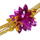 2X Large Multi Colour Christmas Foil Ceiling Garland Hanging Xmas Decorati hot.