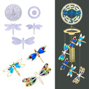 Flexible Silicone Mold Set Dragonfly Mold with Craft Supplies for Decors Newly
