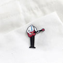Music Performer Pins Badges Enamel Fashion Brooch Jacket Lapel Ornaments Gift