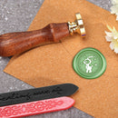 25mm Christmas Wax Sealing Stamp Head DIY Retro Cartoon Envelope Sealing Craft