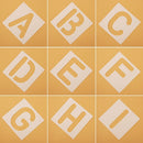 Craft Stamp Scrapbooking Layering Stencils Embossing Template Alphabet Number