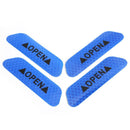 4pcs Car OPEN Reflective Tapes Warning Mark Open Car Door Stickers (Blue) Newly